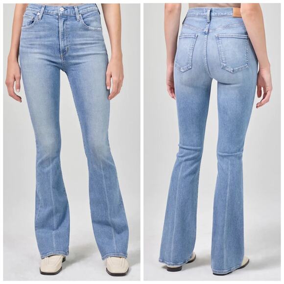 Citizens of Humanity Lilah High Rise Bootcut Jean Opal Wash - Picture 1 of 11